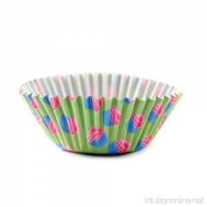 Arant Green Muffin Mini Cupcake Liners. Colorful Paper Ideal for Holidays and Parties 100 Pack. - B075QJC2BC